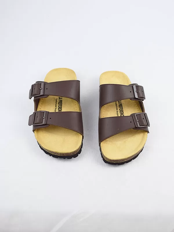 Sandales pour femme 203-1 Marron .......... miniature